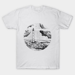 Lighthouse at the seaside T-Shirt